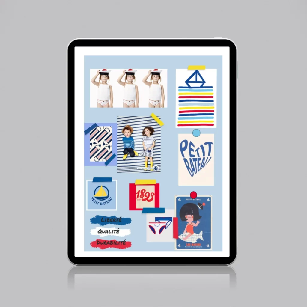 Moodboard Petit Bateau