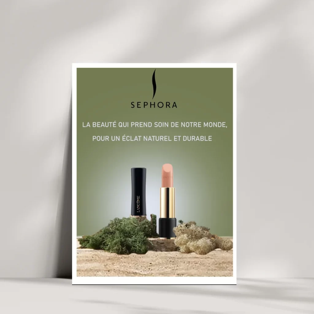 Affiche Sephora x Lancôme