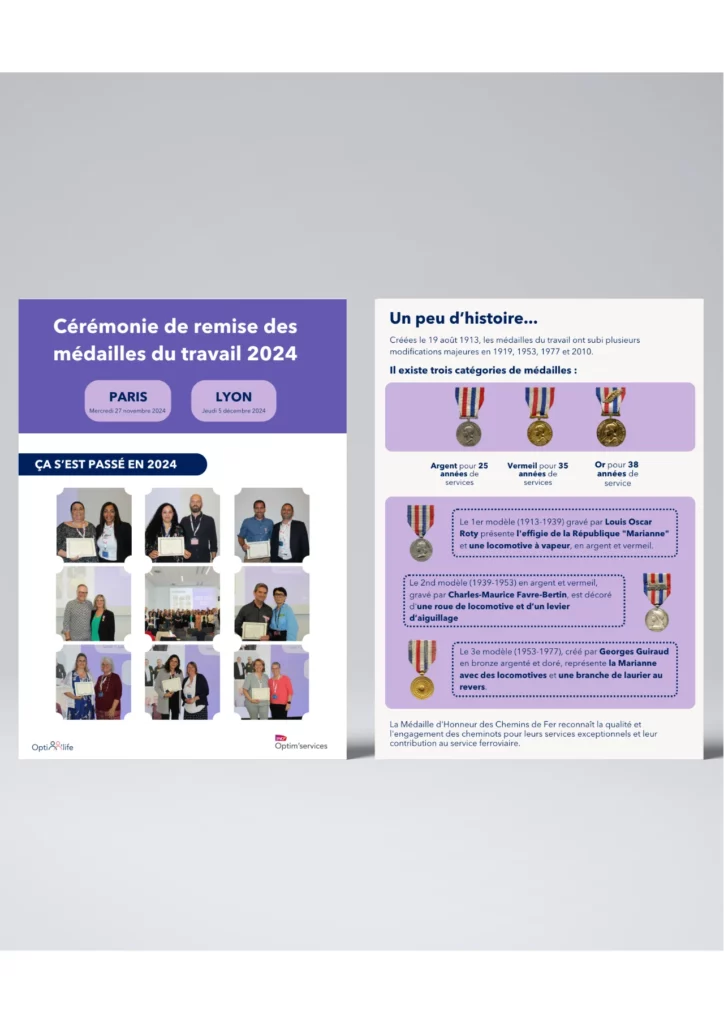 Flyer Cérémonie des médailles