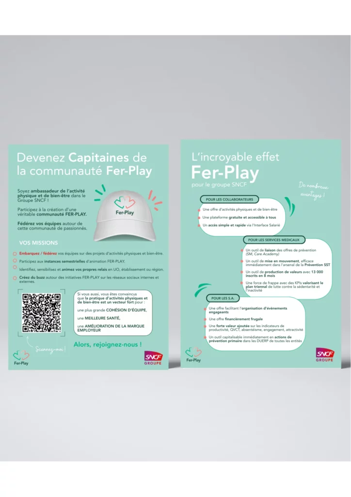 Flyer application Fer-Play Optim'services